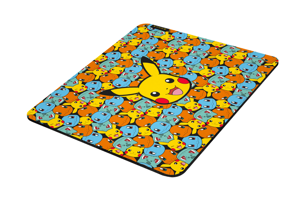 Gigantus V2 Soft Gaming Medium Mouse Mat, Pokemon Kantos Starter Edition