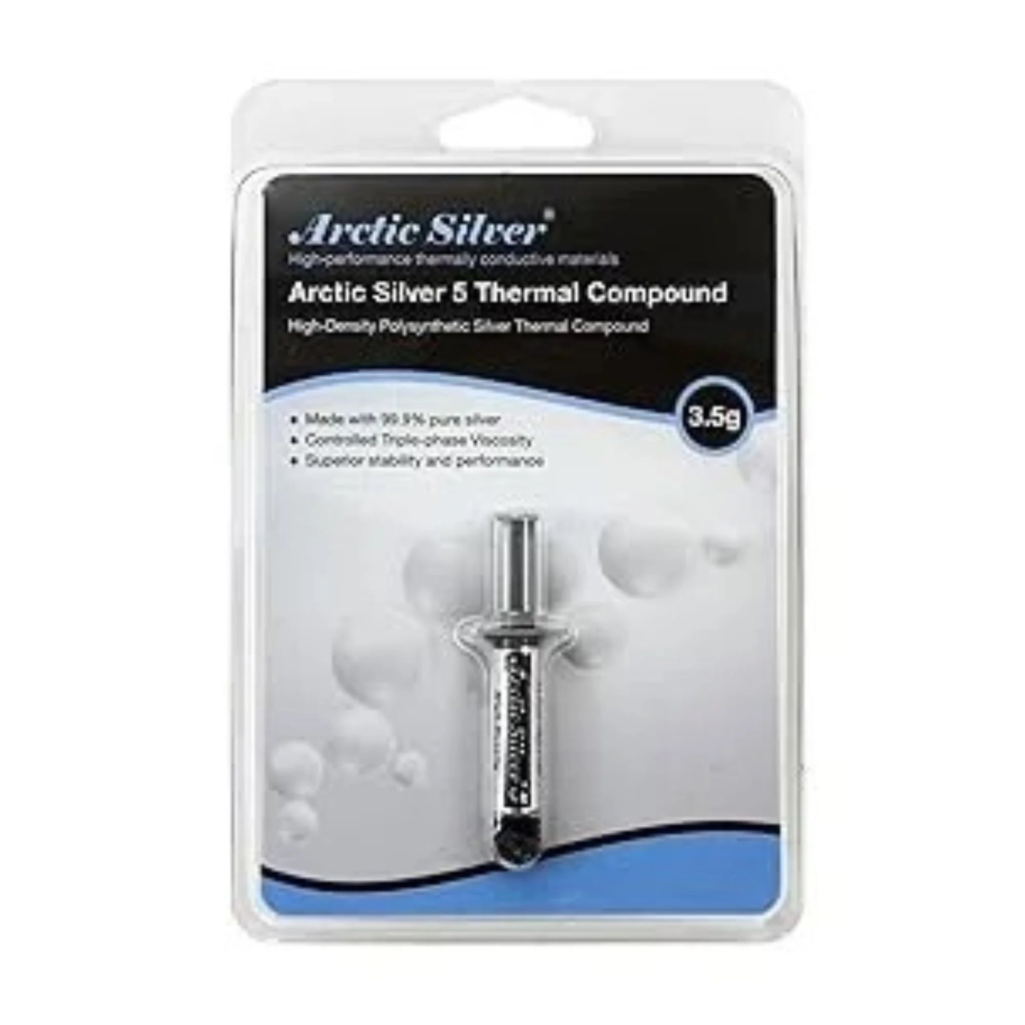 5 Thermal Compound, AS5-3.5G High-Density, 2.5-Inch Width - CPU Fans, Computer Cooling