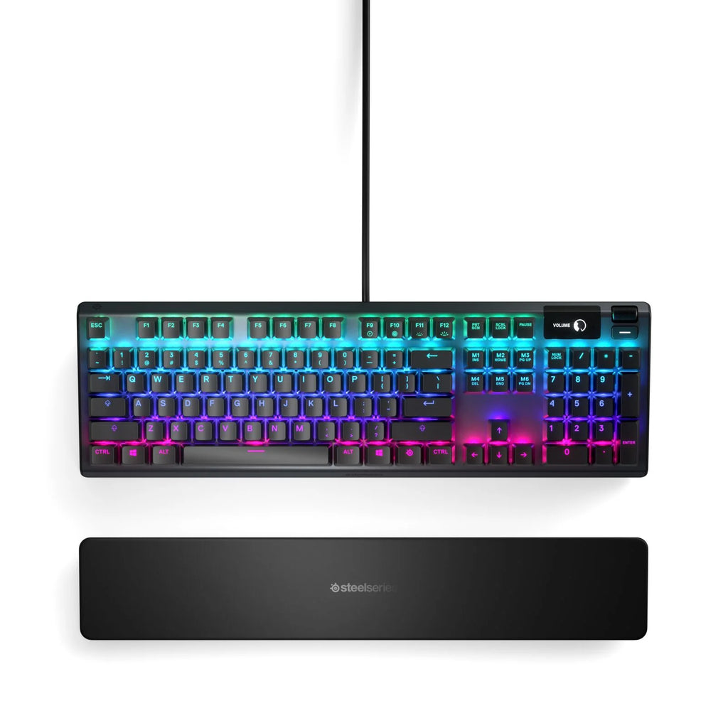 Apex 5 Mechanical Gaming Keyboard with Per-Key RGB Illumination and OLED Smart Display