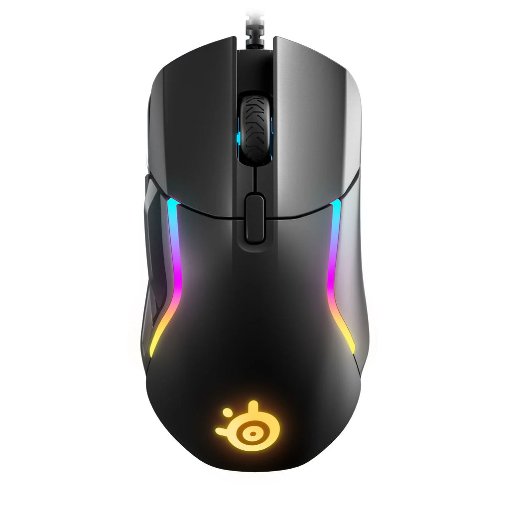 Rival 5 Gaming Mouse with 9 Programmable Buttons and 18K CPI Truemove Air Optical Sensor