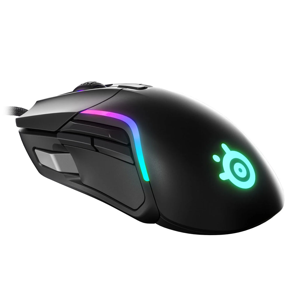 Rival 5 Gaming Mouse with 9 Programmable Buttons and 18K CPI Truemove Air Optical Sensor