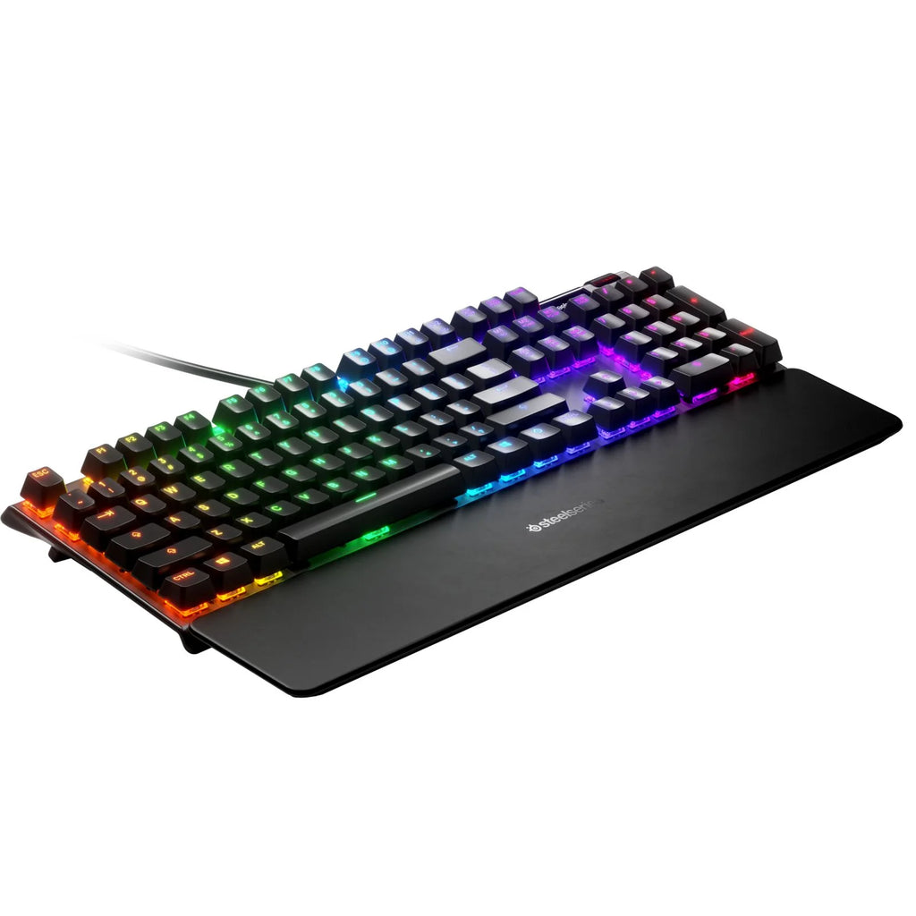 Apex 5 Mechanical Gaming Keyboard with Per-Key RGB Illumination and OLED Smart Display