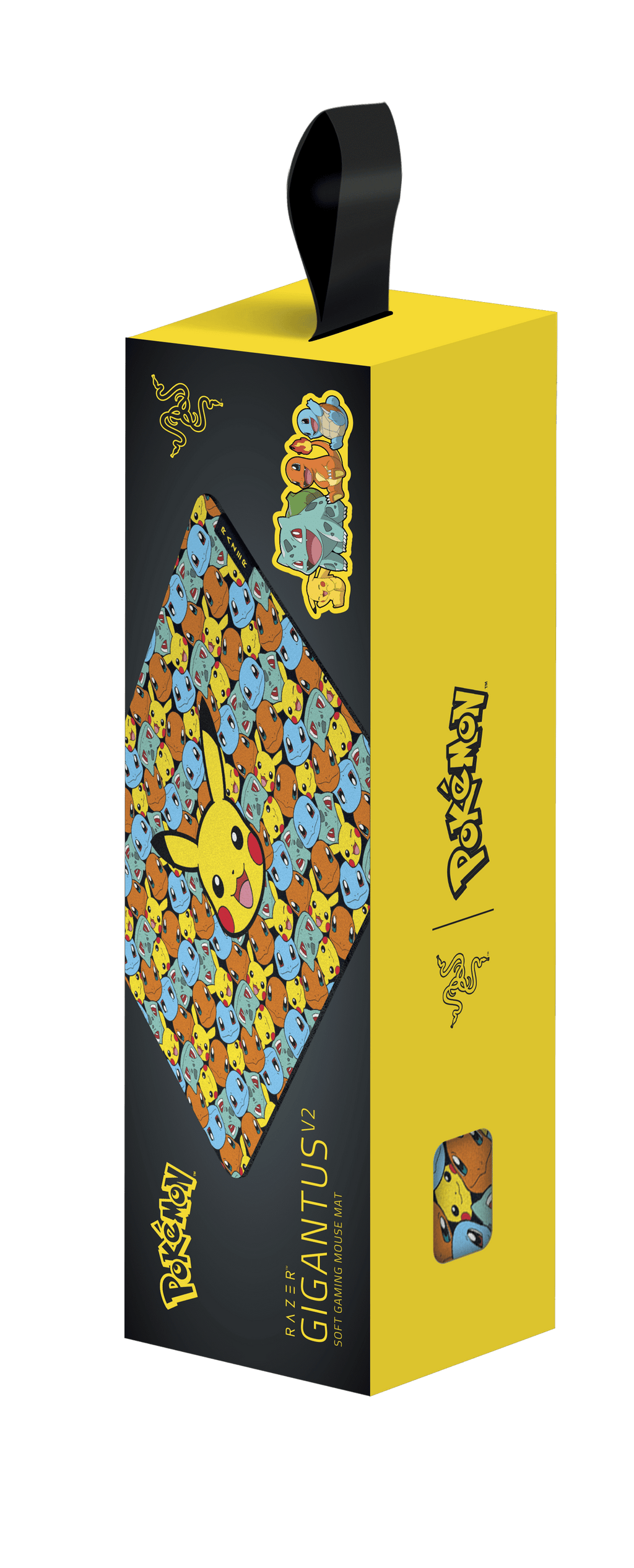 Gigantus V2 Soft Gaming Medium Mouse Mat, Pokemon Kantos Starter Edition